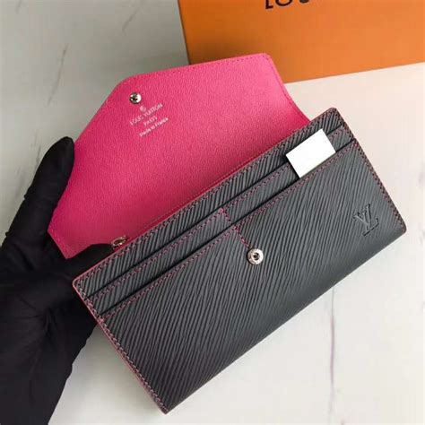 louis vuitton epi leather wallet women's